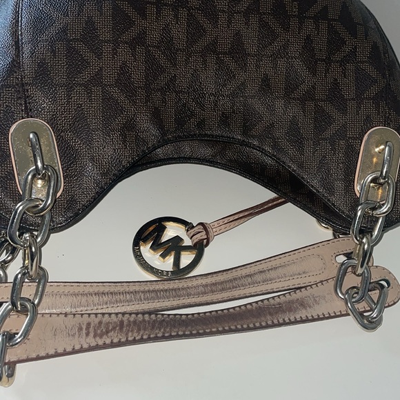 MK Coated Signature Hobo - Picture 7 of 8